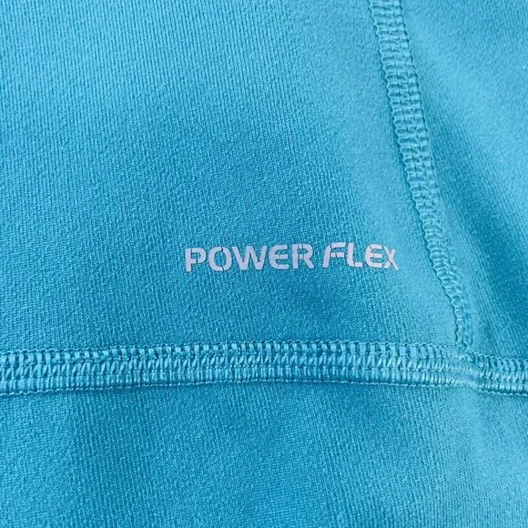 Womens Champion PowerTrain Power Flex Blue Green Full Zip Jacket Size Small - Picture 7 of 7